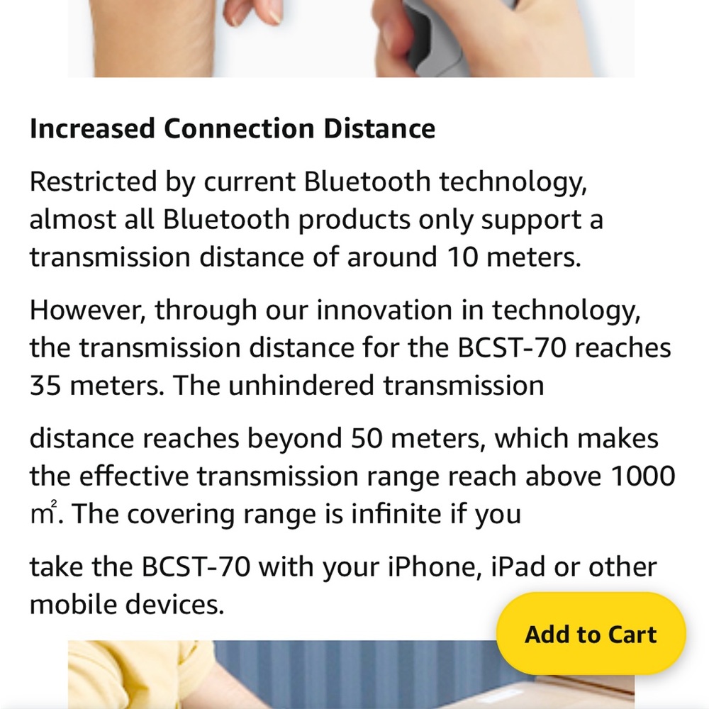 Inatech Barcode Scanner bcst-70 - Picture 8 of 9